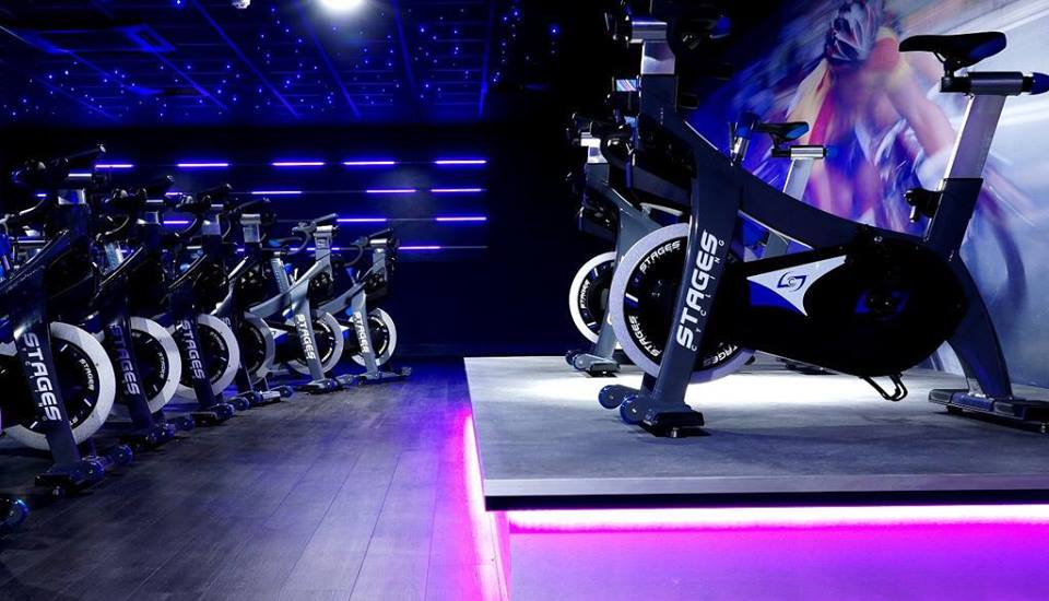 indoor spin class